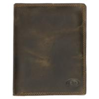 Leather Design Paspoort Portemonnee Hunter Groen - thumbnail