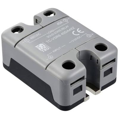 TRU COMPONENTS Halfgeleiderrelais TC-12705360 40 A Schakelspanning (max.): 480 V/AC Schakelend bij overbelasting 1 stuk(s)