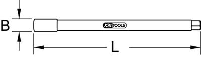 KS Tools 1162055 Kraansleutel