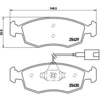 Remblokken set P23138 - thumbnail