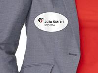 Avery-Zweckform J4882-20 Naamplaatje Kennzeichnungsetiketten (b x h) 85 mm x 50 mm 200 stuk(s) - thumbnail