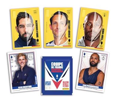 Stickerset Panini JO 2024 Equipe de France 23 Onderdelen
