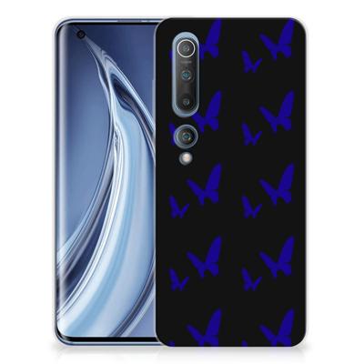 Xiaomi Mi 10 Pro TPU bumper Vlinder Patroon