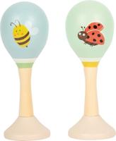 Small Foot - houten maracas tiny friends - 2st. - thumbnail