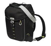 Fietsschoudertas Basil Miles Daypack 16 liter 33 x 17 x 41 cm zwart/lime- - thumbnail