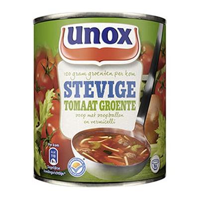 Unox stevige tom/groentesoep blik (6x 0,8 liter)