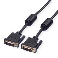 ROLINE Monitorkabel DVI, M/M, (24+1) dual link, 7,5 m - thumbnail