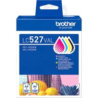 Brother LC527VAL inktcartridge 4 stuk(s) Origineel Zwart, Cyaan, Magenta, Geel - thumbnail