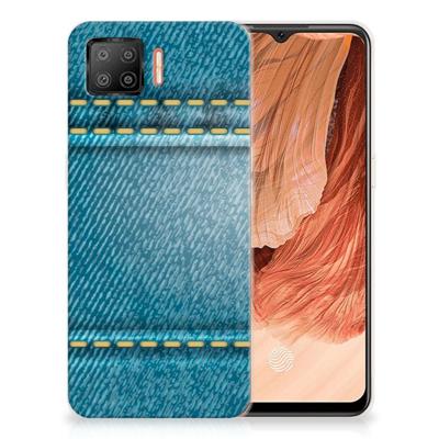 OPPO A73 4G | Sillicone Back Cover | Jeans