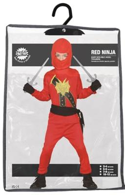 Ninja pakje kind rood populair