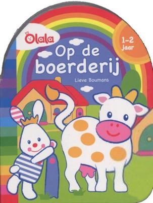 Bongers Speelgoed Kartonnen boekje op de boerderij 1-2 jaar