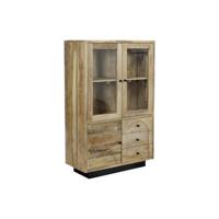 Display Standaard DKD Home Decor Kristal Mangohout 90 x 40 x 190 cm - thumbnail