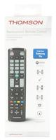 Thomson Vervangende afstandsbediening ROC1128SAM (vervangende afstandsbediening voor Samsung tv's, gebruiksklaar, adaptief, eenvoudige modus, verlichte toetsen, infrarood) zwart - thumbnail