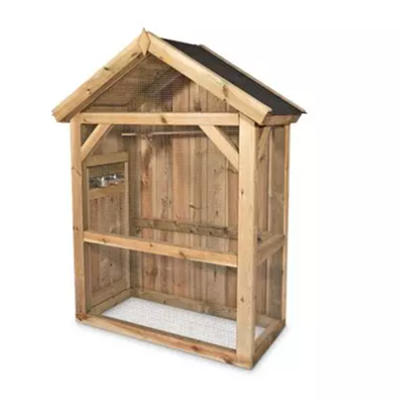 Voldux Voliere S1-Links 145 x 70 x 190 cm Voldux Bruin