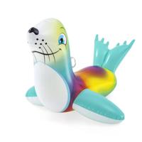 Bestway Opblaasbare Zeehond Figuur met Handvatten 157x114 cm +3 Jaar Strand en Zwembad 41479 - thumbnail