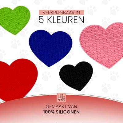 Eat Slow Live Longer Lick Mat Lovely Red