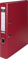Pergamy ordner, voor ft A4, uit PP en papier, zonder beschermrand, rug van 5 cm, bordeaux - thumbnail