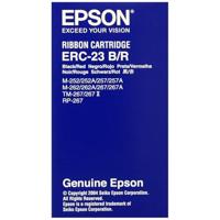 Epson Kleurtape C43S015362 Origineel ERC2BR Geschikt voor apparatuur (merk): Epson Zwart, Rood 1 stuk(s) - thumbnail