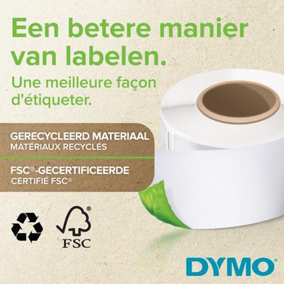 Etiket dymo labelwriter multifunctioneel 54x70 wit | 6 stuks Etiket dymo labelwriter multifunctioneel 54x70 wit | 6 stuks