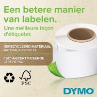 Etiket dymo labelwriter naamkaart 54x101 wit | 6 stuks - thumbnail