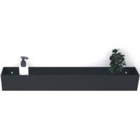 Looox Colour shelf box Special BoX rechthoek 60x10x10cm antraciet cshbox60a - thumbnail