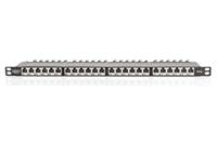 Digitus DN-91624S-SL-EA 24 poorten Netwerkpatchpaneel 483 mm (19) CAT 6A 0.5 HE Meerdere kleuren - thumbnail