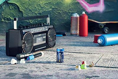 Batterij D 2X Varta Alkaline Longlife Power - thumbnail