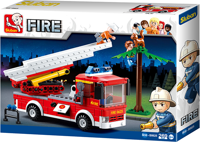 Sluban Fire Ladderwagen (M38-B0625) - thumbnail