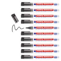 Cd marker edding 8500 rond 1mm zwart | 10 stuks - thumbnail