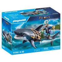 PLAYMOBIL Pirates reuzenhaai met piraat 71793 - thumbnail