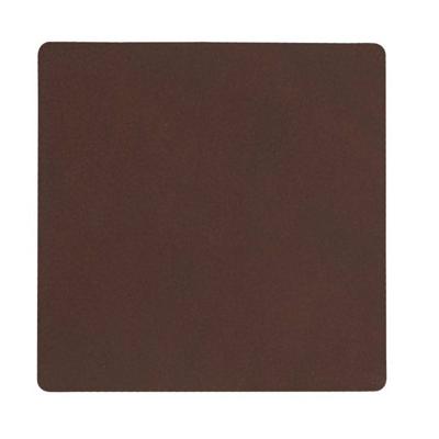 LIND DNA - Glass Mat Square - Onderzetter 10cm Nupo Dark Brown LIND DNA - Glass Mat Square - Onderzetter 10cm Nupo Dark Brown
