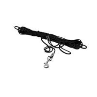 Trixie hondenriem sleeplijn zwart - thumbnail