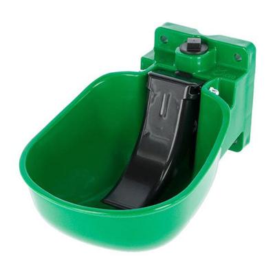 Producten/drinkbakje kunststof groen k50 34 12 met tong