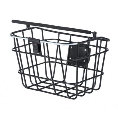 Basil fietsmand Bremen Nordlight 30 liter zwart