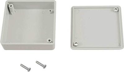 Hammond Electronics 1551TGY Universele behuizing 60 x 60 x 20 ABS Grijs 1 stuk(s)