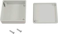 Hammond Electronics 1551TGY Universele behuizing 60 x 60 x 20 ABS Grijs 1 stuk(s) - thumbnail