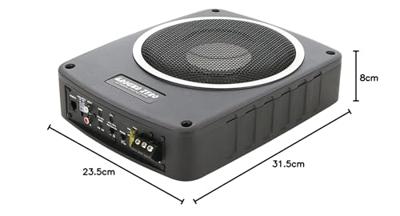 Ground Zero GZCS SW-800A - Autosubwoofer - 20 cm / 8inch Actieve Subwoofer - Underseat - 180 Watt Piek / 120 Watt RMS Ground Zero GZCS SW-800A - Autosubwoofer - 20 cm / 8inch Actieve Subwoofer - Underseat - 180 Watt Piek / 120 Watt RMS