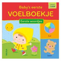 Deltas Baby's eerste voelboekje - eerste woordjes - thumbnail