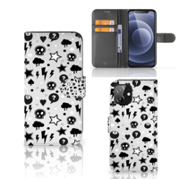 Telefoonhoesje met Naam iPhone 12 | 12 Pro (6.1") Silver Punk - thumbnail