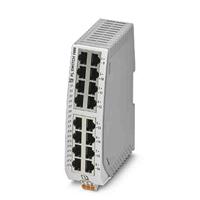 PHOENIX CONTACT FL SWITCH 1016N Industriële smalle Ethernet Switch, 40 mm breedte - thumbnail