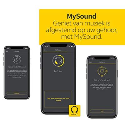 Jabra Elite 75t Oordopjes – Bluetooth Oordopjes met Actieve Ruisonderdrukking en Lange Batterijduur, voor Echt Draadloos Bellen en Muziek Luisteren – Goudbeige