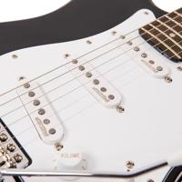 Vintage V6BB Reissued Boulevard Black elektrische gitaar - thumbnail