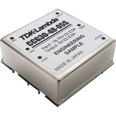 TDK-Lambda CCG30-48-12D DC/DC-converter, print 24 V 1.25 A 30 W Aantal uitgangen: 1 x Inhoud 1 stuk(s) TDK-Lambda CCG30-48-12D DC/DC-converter, print 24 V 1.25 A 30 W Aantal uitgangen: 1 x Inhoud 1 stuk(s)