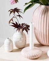 Kähler - Hammershøi Candle Holder Mini - Rosa (692344) - thumbnail
