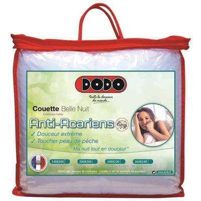 Dekbed DODO Nice Night 350 g/m² Anti-stofmijt Wit 200 x 200 cm