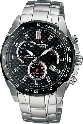 Horlogeband Casio 5026 EF-521 / 10280769 Staal 21mm