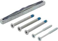 Hoppe Bevestigingsset klasse 4 kruk/kruk - deurdikte 50-55mm - thumbnail