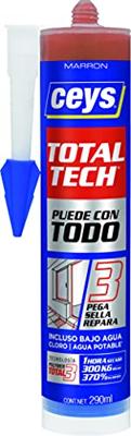 Verzegelaar/kleefstof Ceys total tech Bruin 290 ml