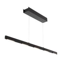 Steinhauer Led kantoor hanglamp Bloc zwart 3296ZW - thumbnail