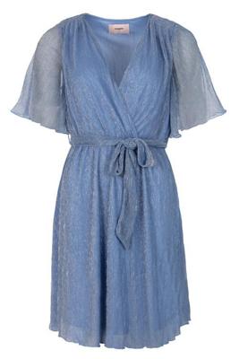 Freebird Jurk Dalena SS F-Jer-Plisse-lurex-26-1